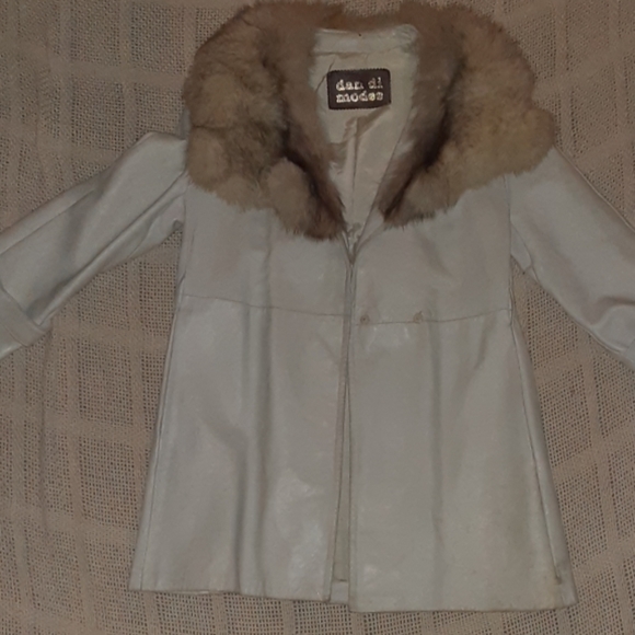 dan di modes Leather Coat - Picture 1 of 1